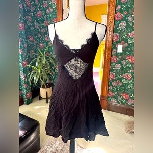 Killstar Sacralgia Black Mini Dress